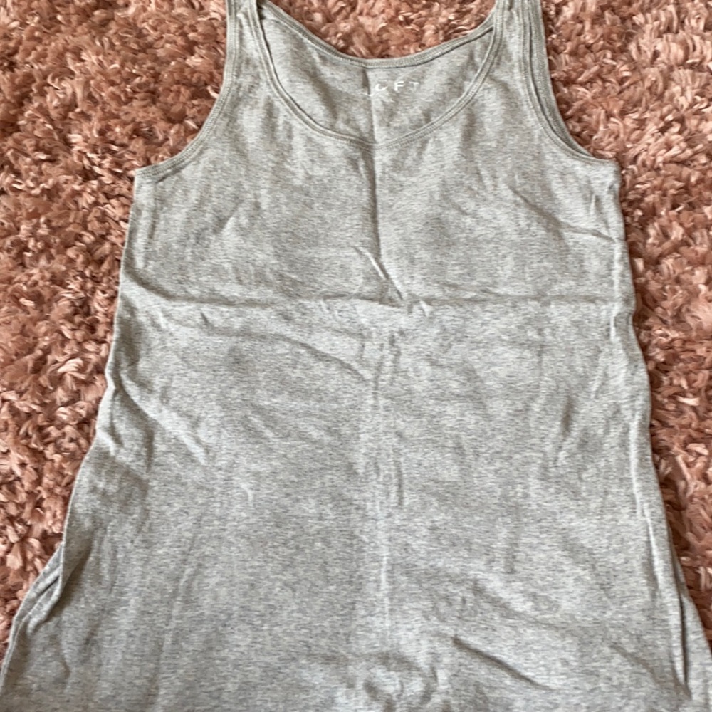 Loft gray simple tank